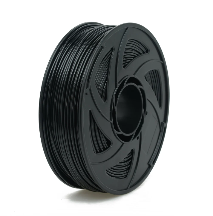 1kg PETG 1.75mm 3D printer filament, Black